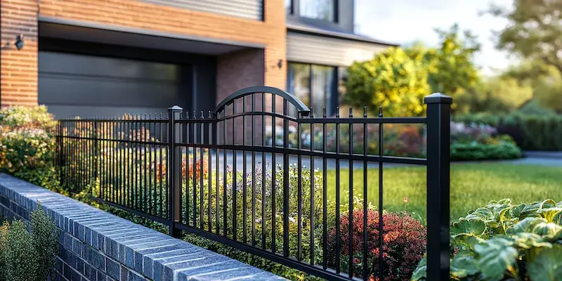 Z&auml;une Norderstedt mit Montage